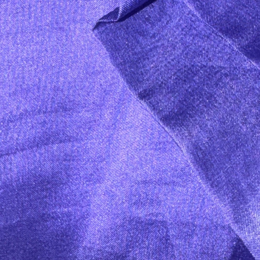 Marciano Strapless 100% Silk Purple Dress with Ruffles, XS Extra Small - Picture 3 of 4